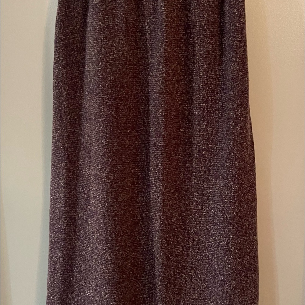 Anthropologie Moth Sweater Maxi Skirt Marled Dusty Purple Size Small - Picture 3 of 6